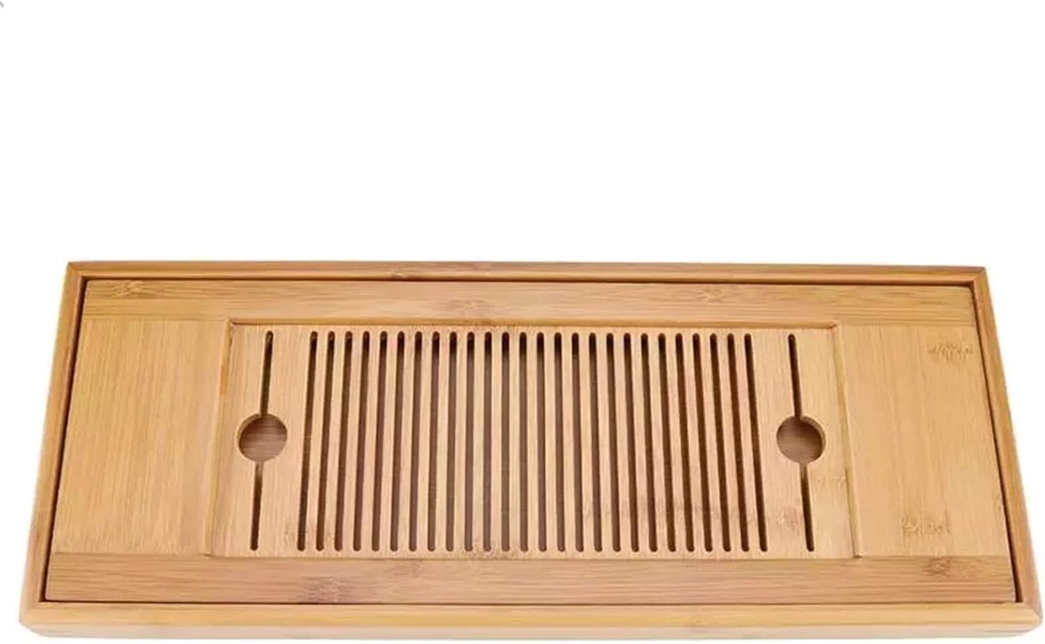 Tea Trays Tea Tray Drainage Water Storage Kung Fu Tea Set Drawer Tea Room Board Table Chinese Tea Room Tea Sets (As Shown 27x14x3cm) (As Shown 38x15x3cm)