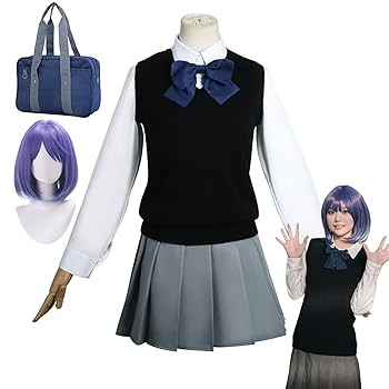 Amazon.co.jp: [Acosdary] 黒川あかね コスプレ衣装 ウィッグ