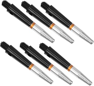 BCOATH 6 Pçs Eixo De Dardo Hastes De Dardo Kit De Acessórios De Dardos Brinquedos Externos Brinquedo Voador Acessórios Ao Ar Livre Eixo De Dardo De Metal Eixo De Jogo De Dardo Haste De