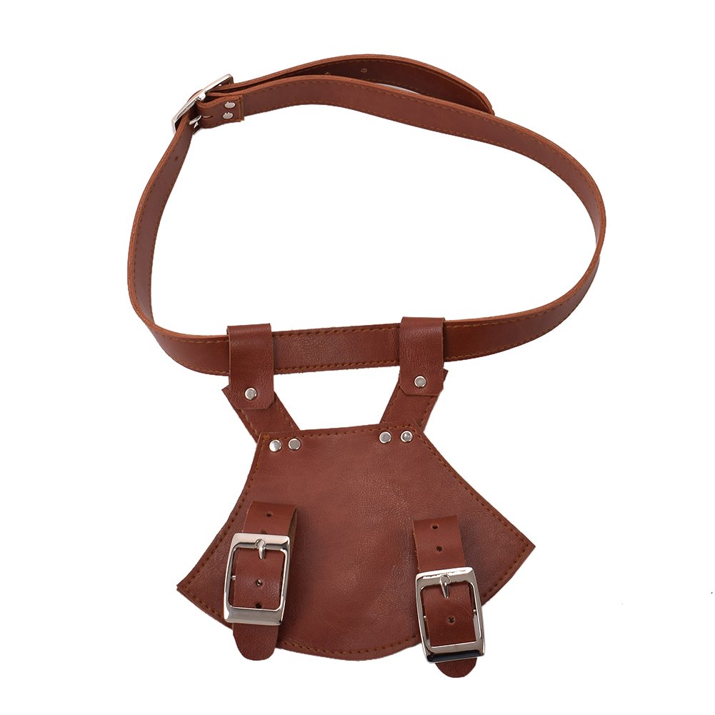 BLESSUME Medieval Rapier Frog Holster with Belt Cross Lacing Holder Belt (Style#4) Brown โ image 1