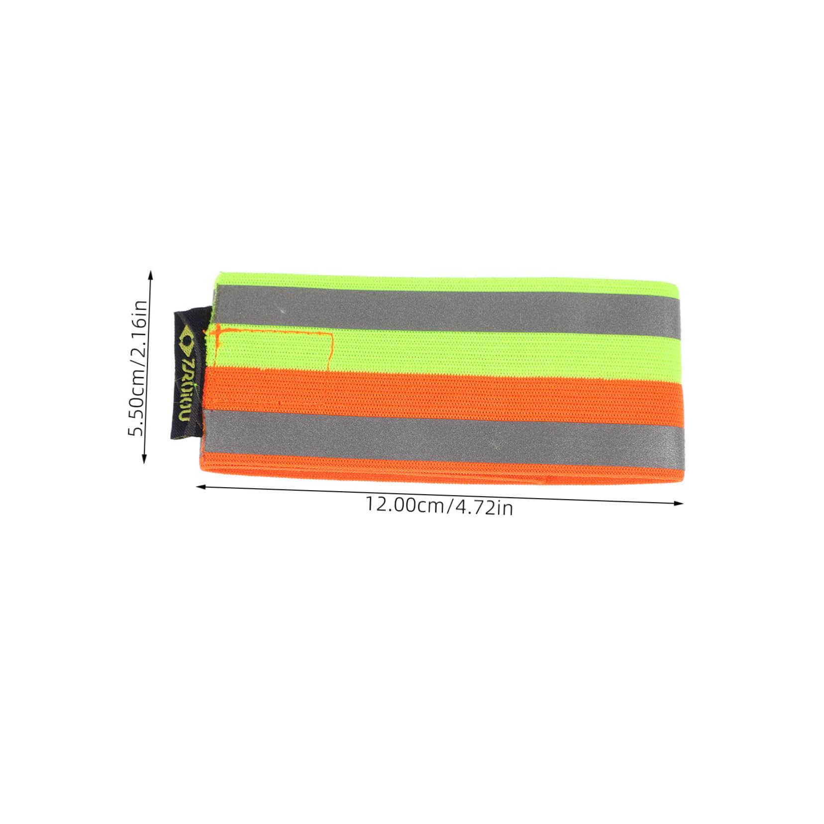 BESTonZON 2Pcs Adjustable Reflective Wristbands for Night Running Cycling Climbing High Visibility Safety Gear for Outdoor Activities Comfortable Fit Durable Design