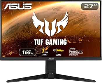 Amazon.co.jp: ASUS ゲーミングモニター 165Hz 27インチ モニター IPS