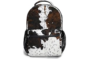 Youthful Bovine Bag: Durable Cowhide Backpack for Kids