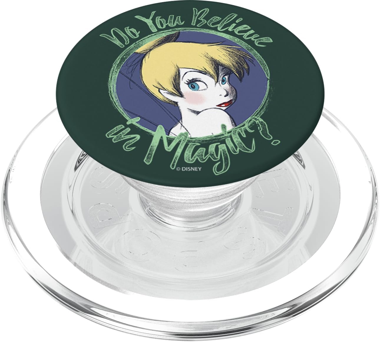 Disney Peter Pan Tinkerbell Do You Believe In Magic PopSockets MagSafe PopGrip for iPhone