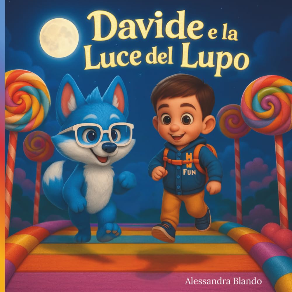 Davide e la Luce del Lupo: “Un viaggio nel Regno dei Sogni tra amicizia, coraggio e magia.”