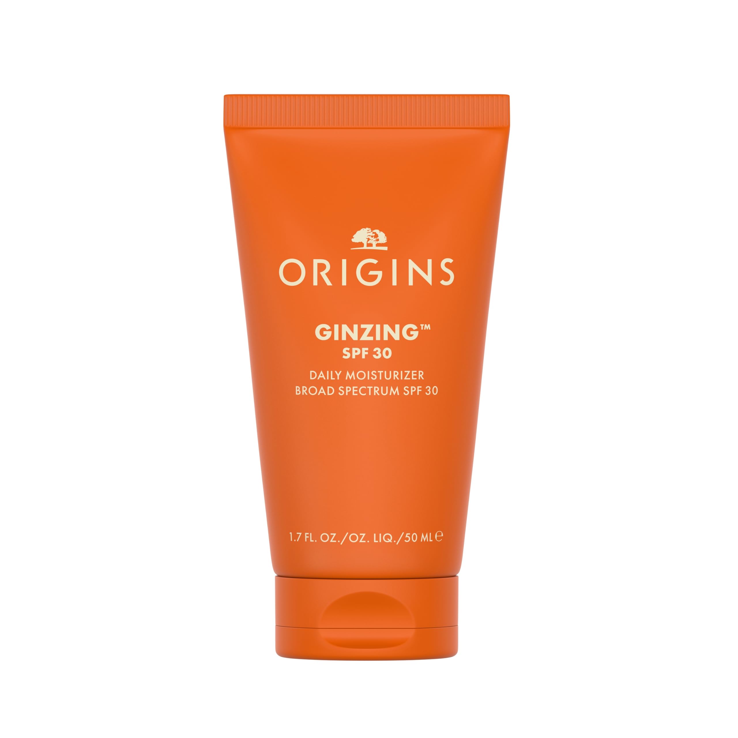 Origins GinZing Daily Face moisturiser Sunscreen with SPF 30 | Delivers Radiance & All-Day Hydration | With Hyaluronic Acid, 50 ml