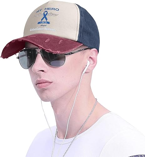 Miniatura 9 de Retro Dad Hats Baseball Cap Cowboy Cap Cotton for Men & Women Washed Denim Hat Adult Curved Brim Hat Adjustable Trucker Hat