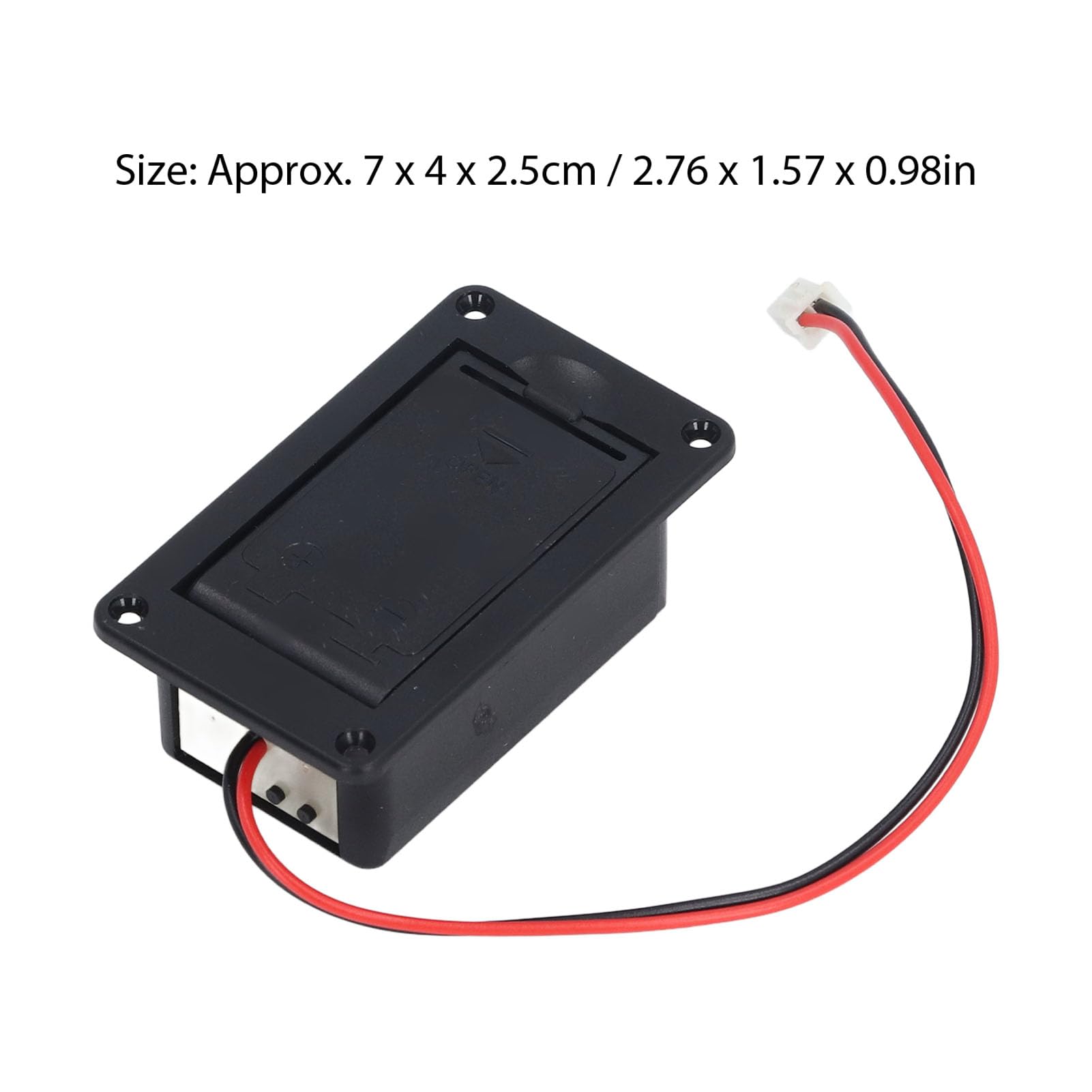 Gitaar Pickup Batterij Box 9V Batterij Gitaar Pickups Vervangende Onderdelen 4 Snarige Gitaren Batterij Case Houder