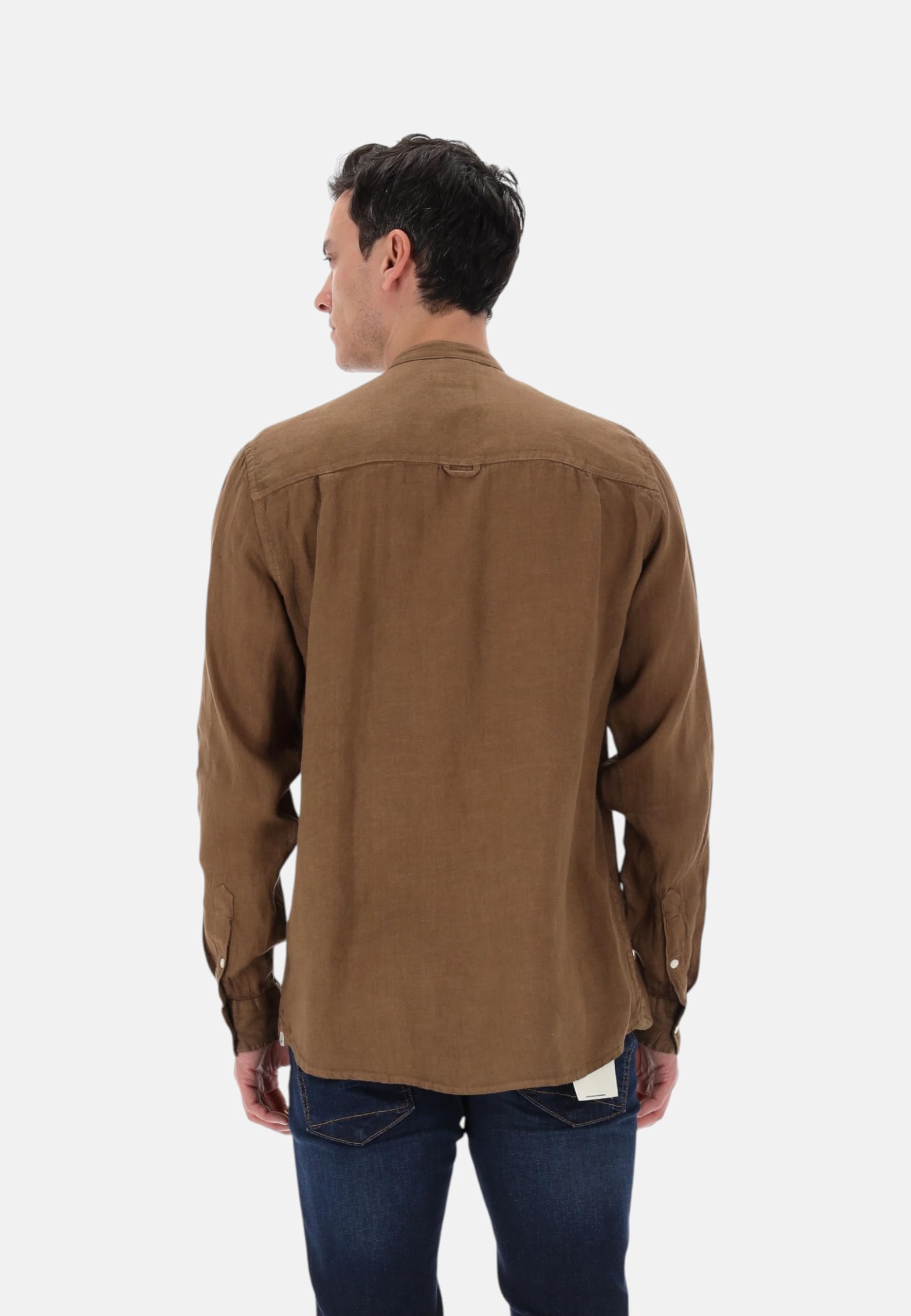 Liu Jo Hombre Camisa Manga Larga Lino QA6205T4359