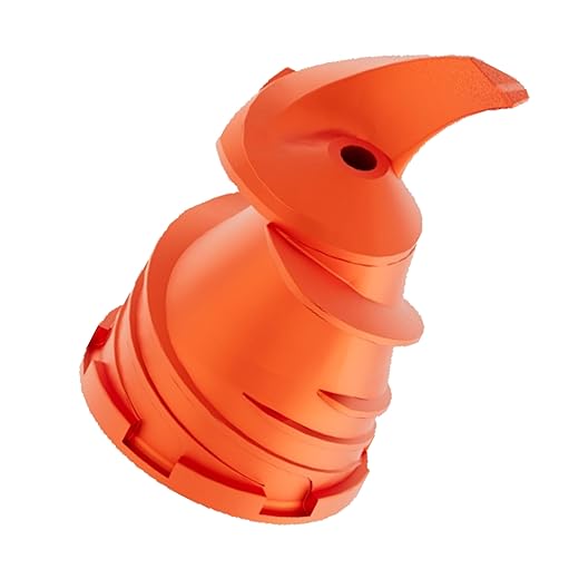 Juicer Replacement Parts, Cold Press Juicer Auger, Orange PMMA Material Non-Staining, Juicers Attachment Kit for Models ZM1913M/ZM1903M