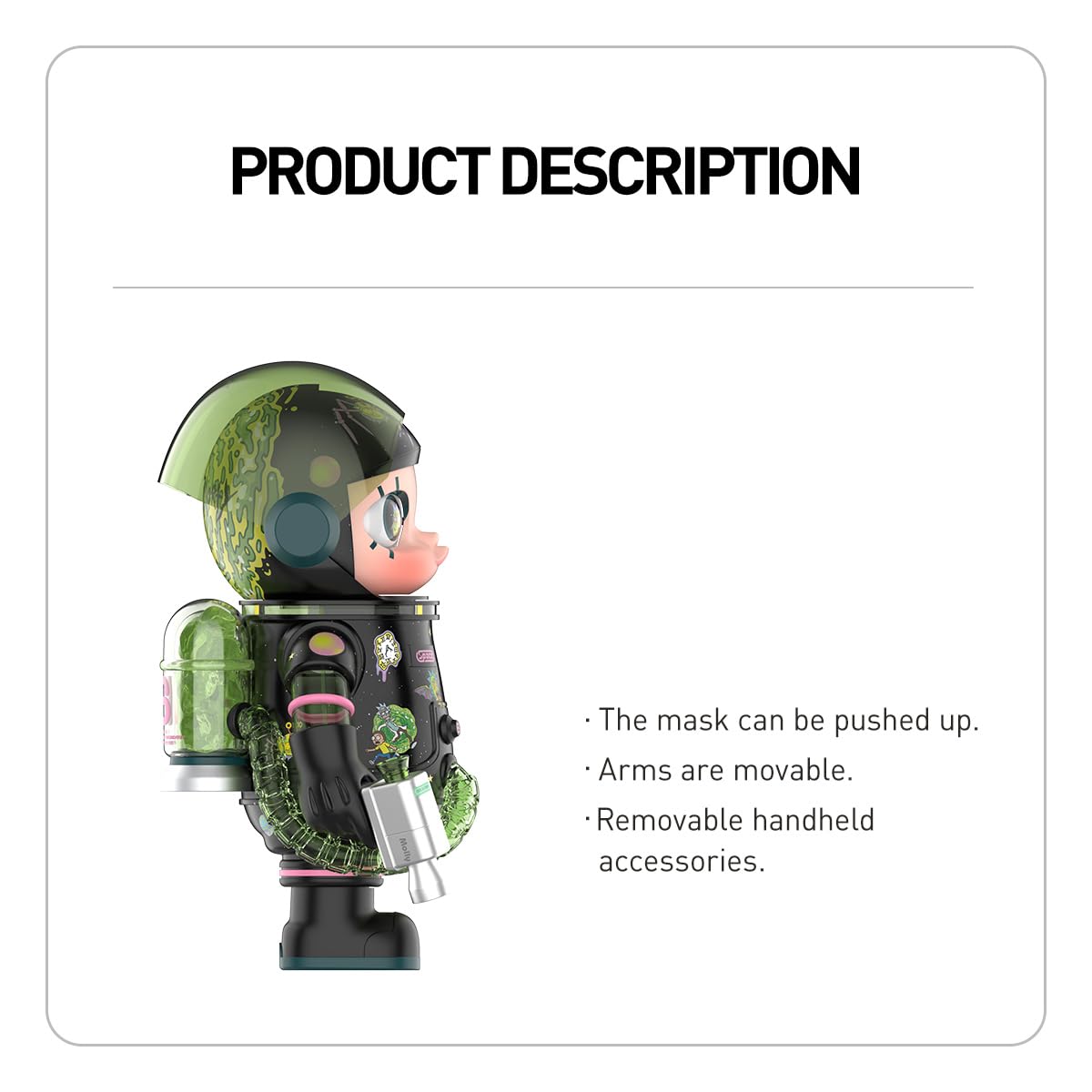 POP MART MEGA SPACE MOLLY 400% Figures 1Box Premium Design Gifts for Women Fan-Favorite Collectible Chic Art Toy Action Figure - Image 6