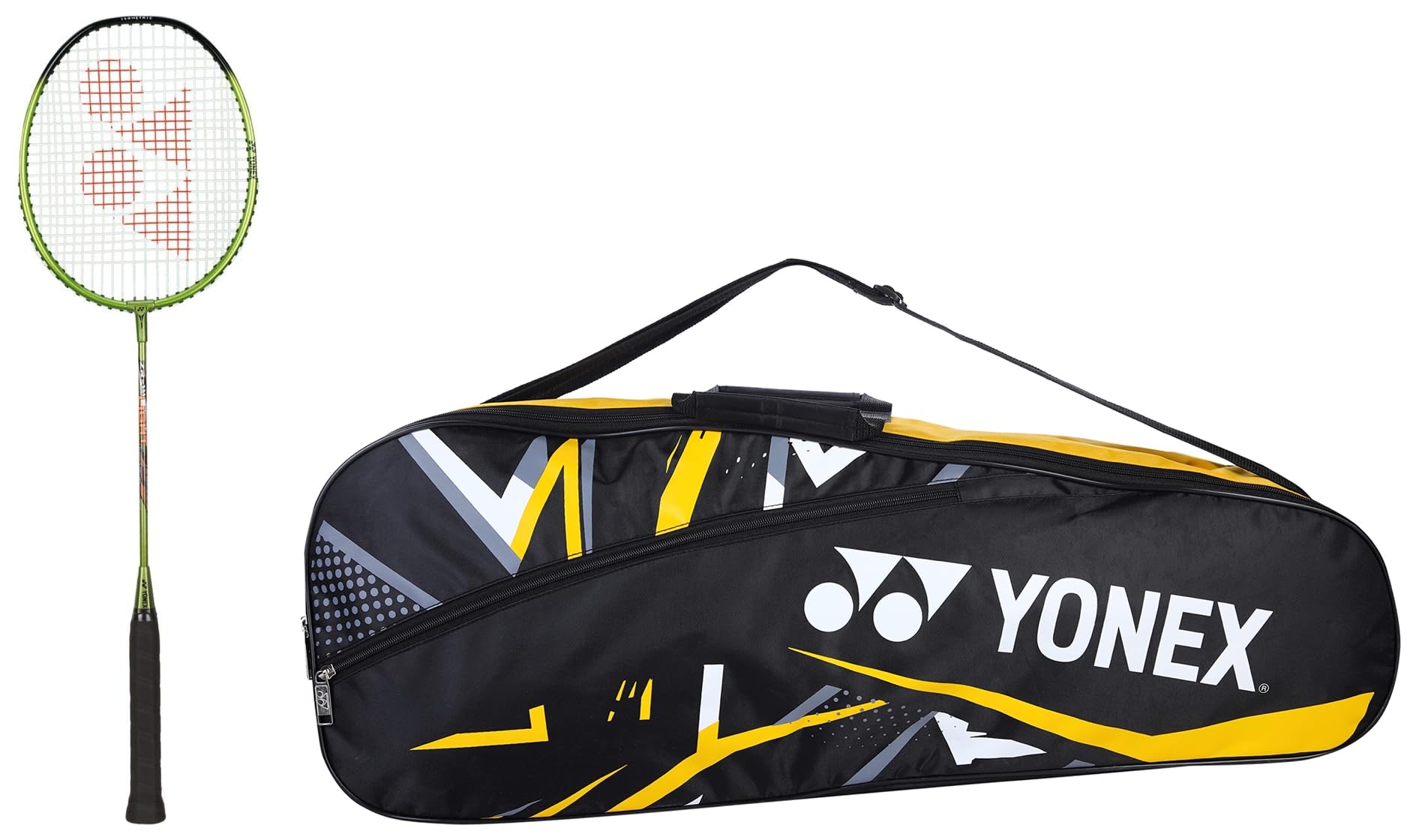 Buy YONEX Badminton Bag SUNR 2215 BT5 Black Yellow ZR 111LT