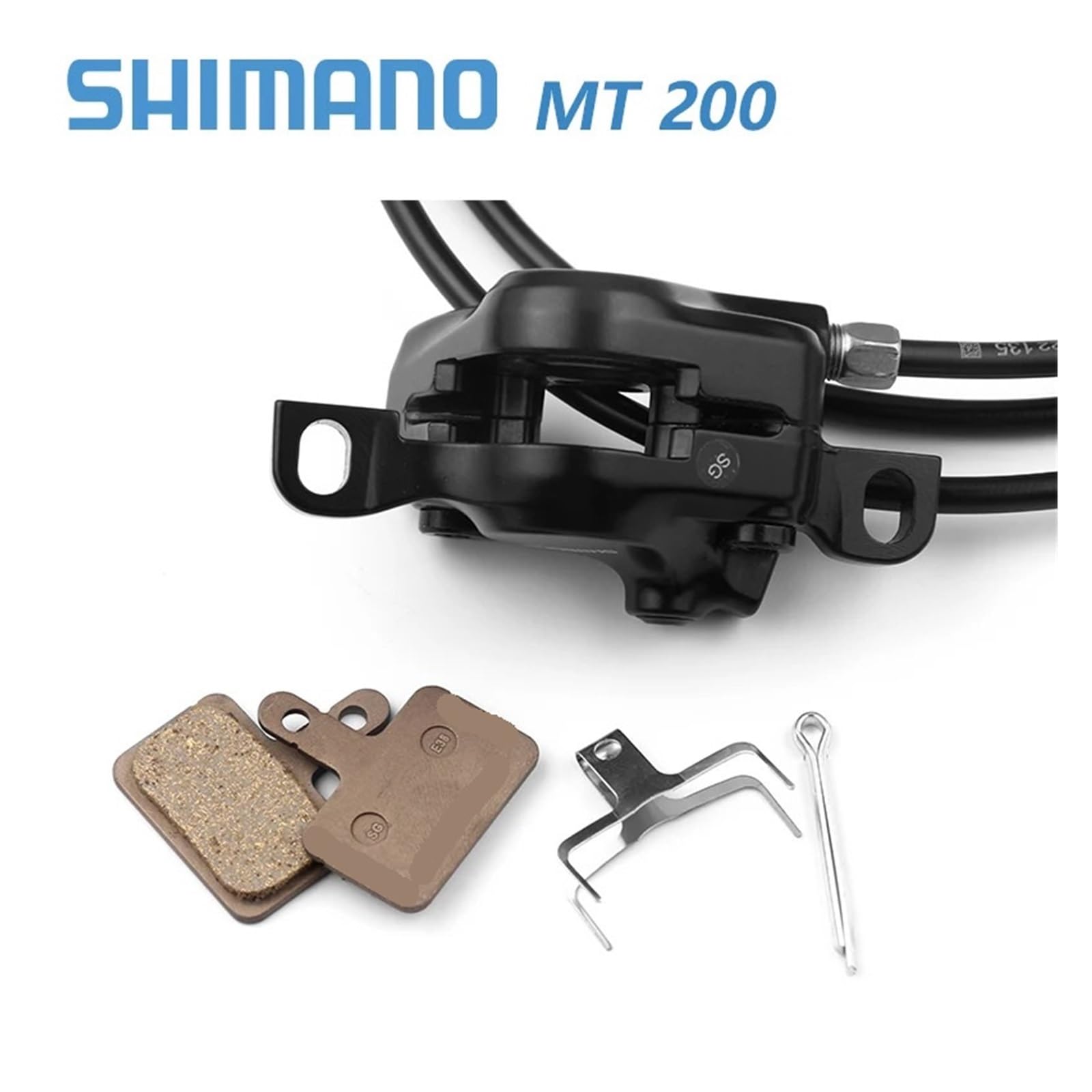 Juego de Frenos de Disco hidráulicos BR BL MT200 Freno hidráulico de Bicicleta MTB Disco montaña MT315 Piezas rotores 160mm