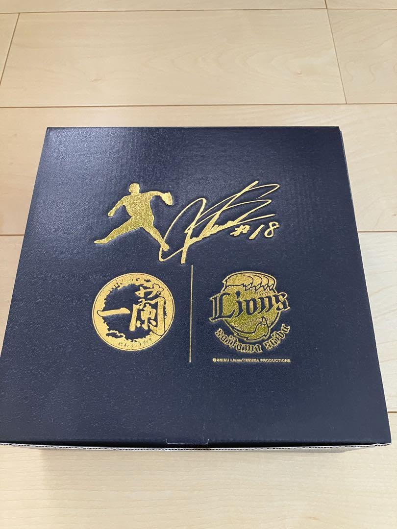 松坂大輔 引退記念 一蘭 ラーメンどんぶり #18 有田焼 松坂大輔