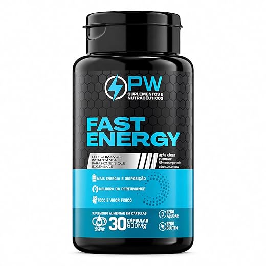 Fast Energy Fórmula Concentrada com Boro, Arginina, Taurina, Magnésio, Coenzima Q10, L-Carnitina | Vitalidade de Forma Natural Performance Masculina Aumento de Energia e Disposição (1)