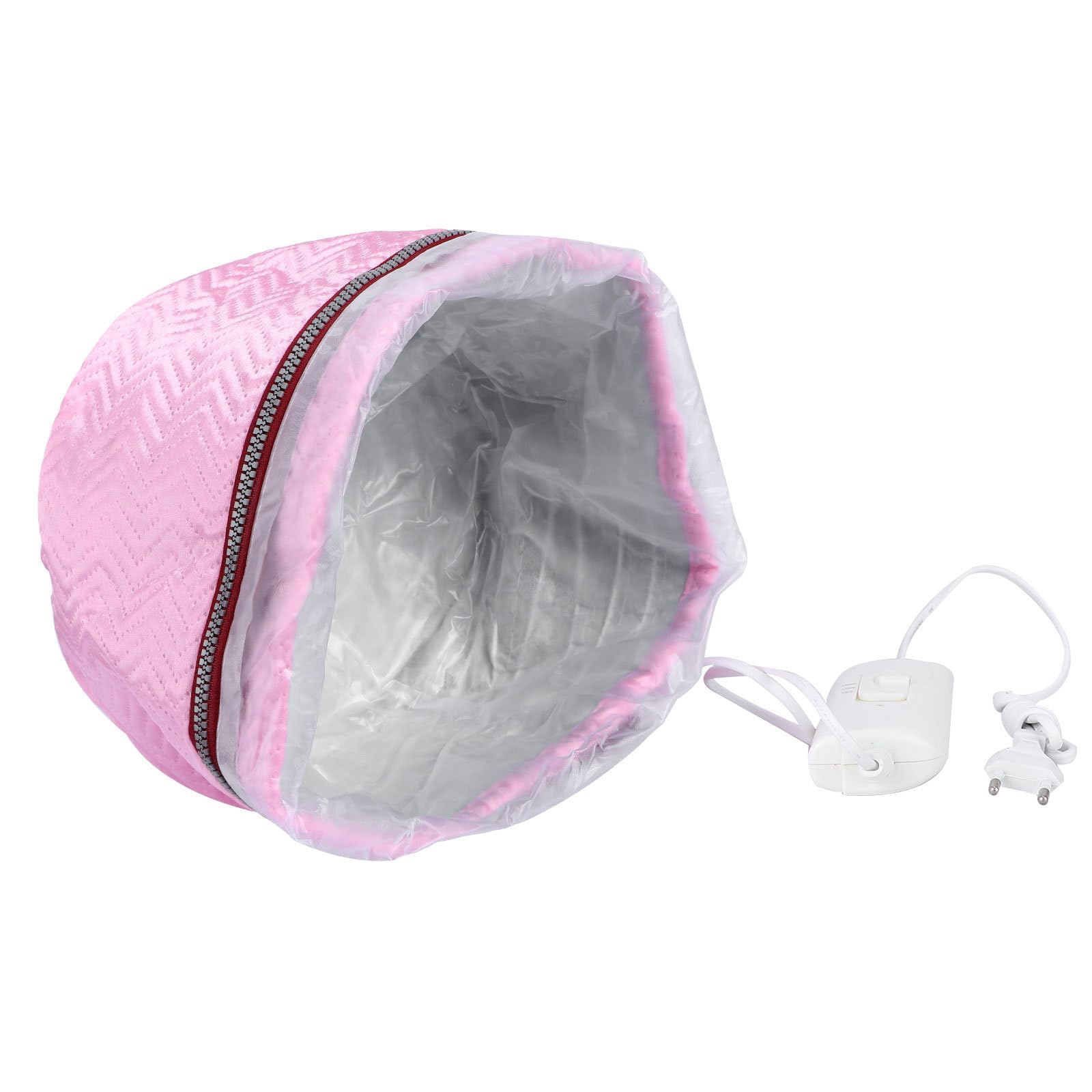 Gorro en Temperatura Ajustable Pelo Calor Térmico con Material Plástico y Tela Rosa y Calentamiento Uniforme Cuidado Capilar Color Aleatorio Mujeres y Niñas