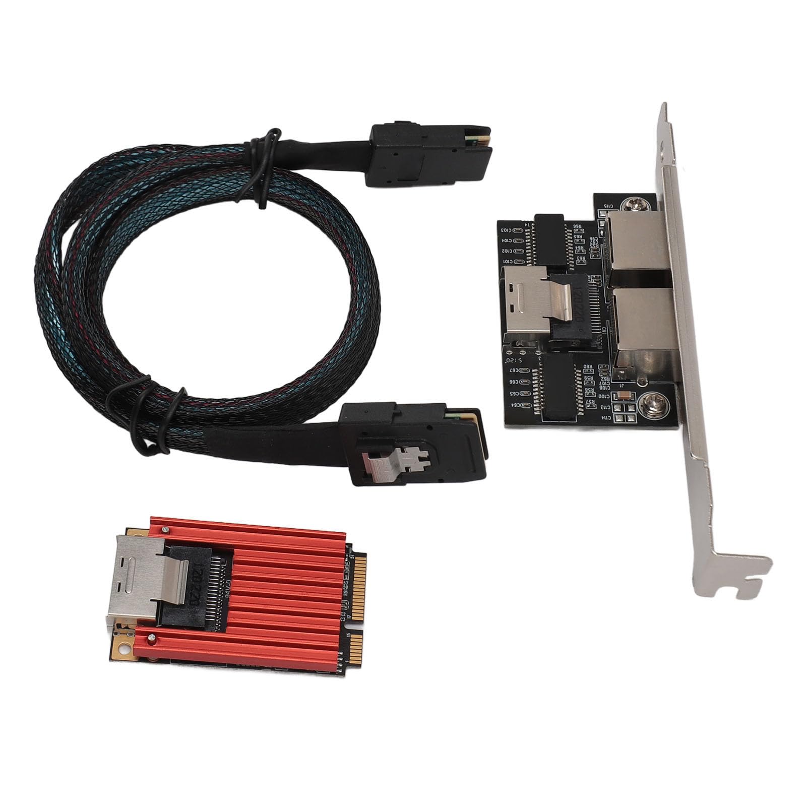 Carte Réseau Gigabit Ethernet PCIe à Double Port, Puce I350