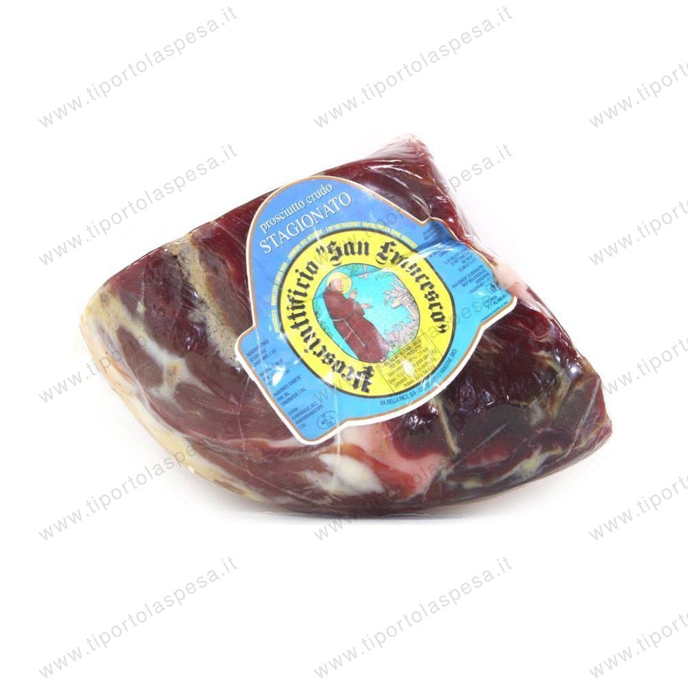 PROSCIUTTO CRUDO DISOSSATO NAZIONALE STAGIONATO S/V PESO Kg. 1,300/1,50