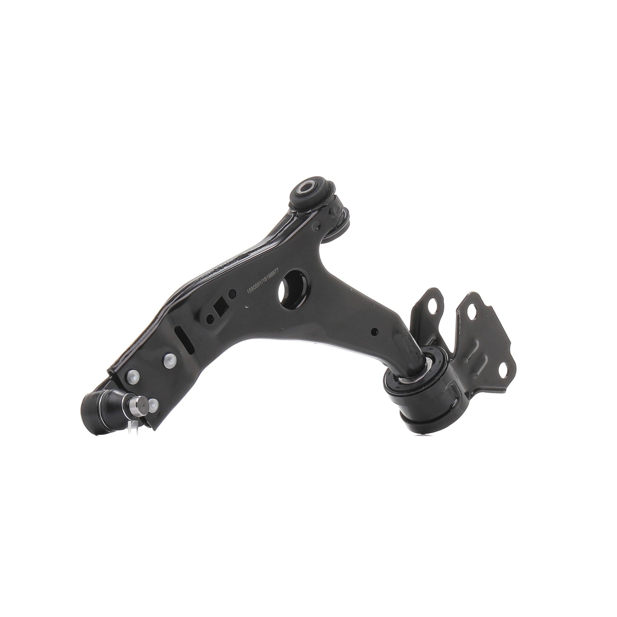 RIDEX 273C2325 Braccio oscillante sospensione ruota Anteriore Sinistra con snodo portante/di guida con cuscinetto in gomma Compatibilità con FORD Transit Connect V408 Van