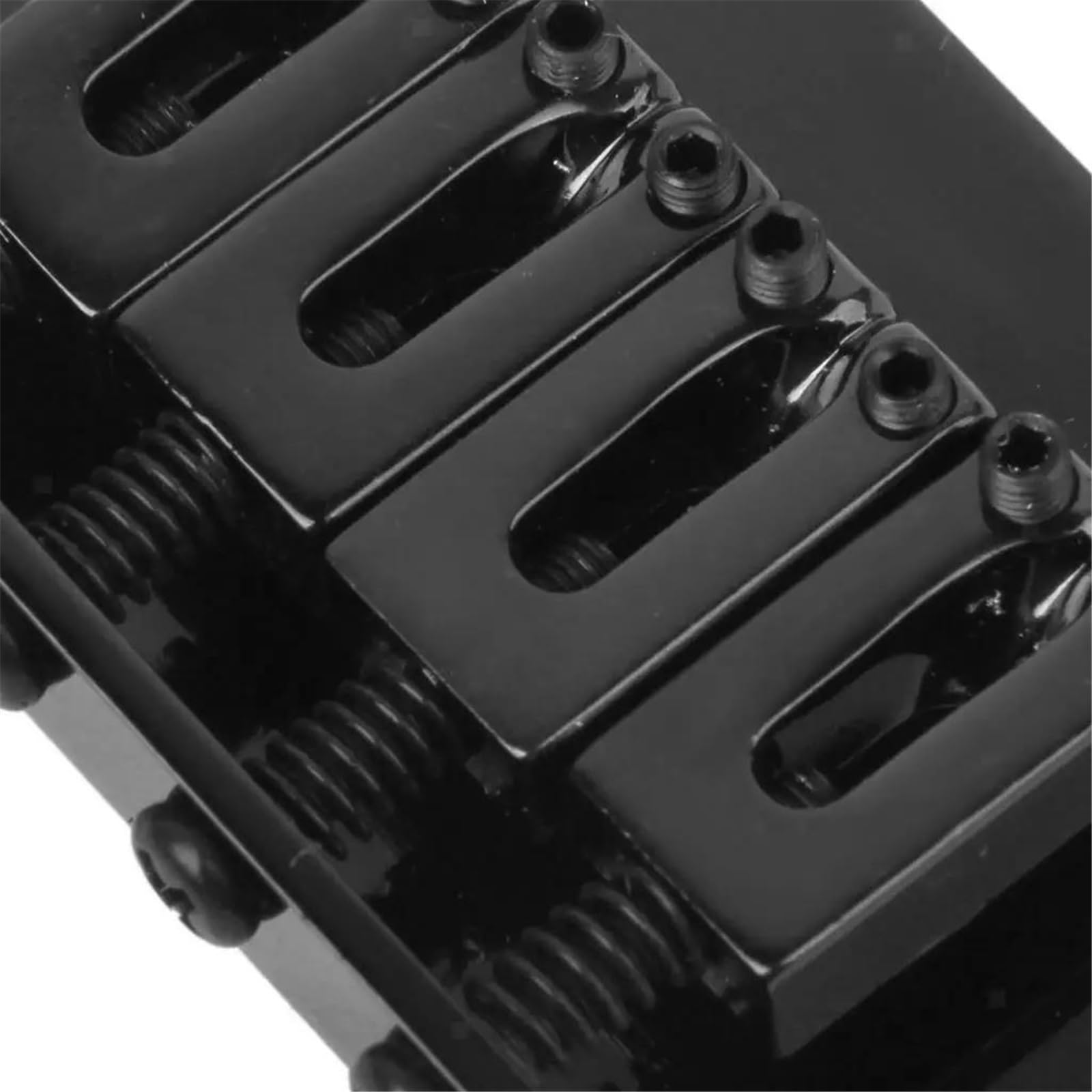 Ponte Per Chitarra Elettrica A 4 Corde Nero/cromato/oro Per Parti Di Ukulele Basso