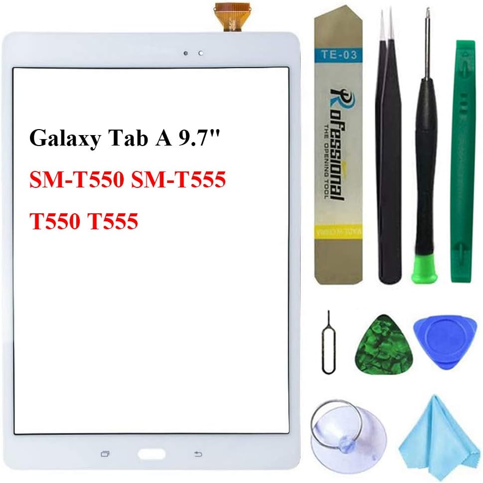 Dedia White Touch Screen Replacement for Samsung Galaxy Tab