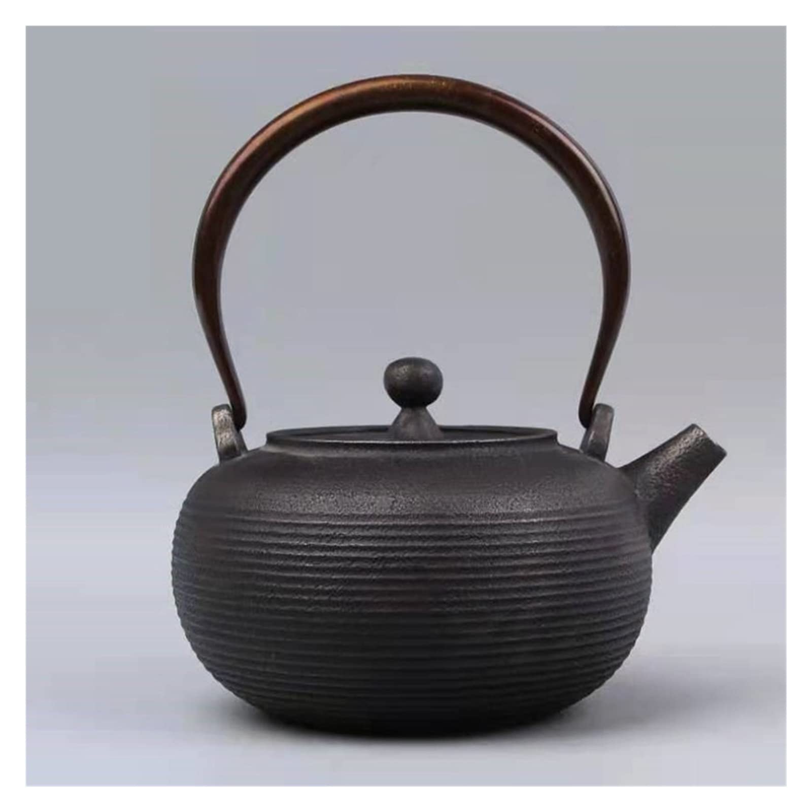 Hervidor De Hierro Fundido, Hervidor De Hierro Japonés, Tetera De Hierro Crudo Sin Recubrimiento (1,2 L)