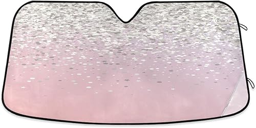 Miniatura 9 de Boccsty Parasol para parabrisas de perro, diseño de bulldog francés, para automóvil, camión, automóvil, parasol lindo de 55 x 27.6 pulgadas