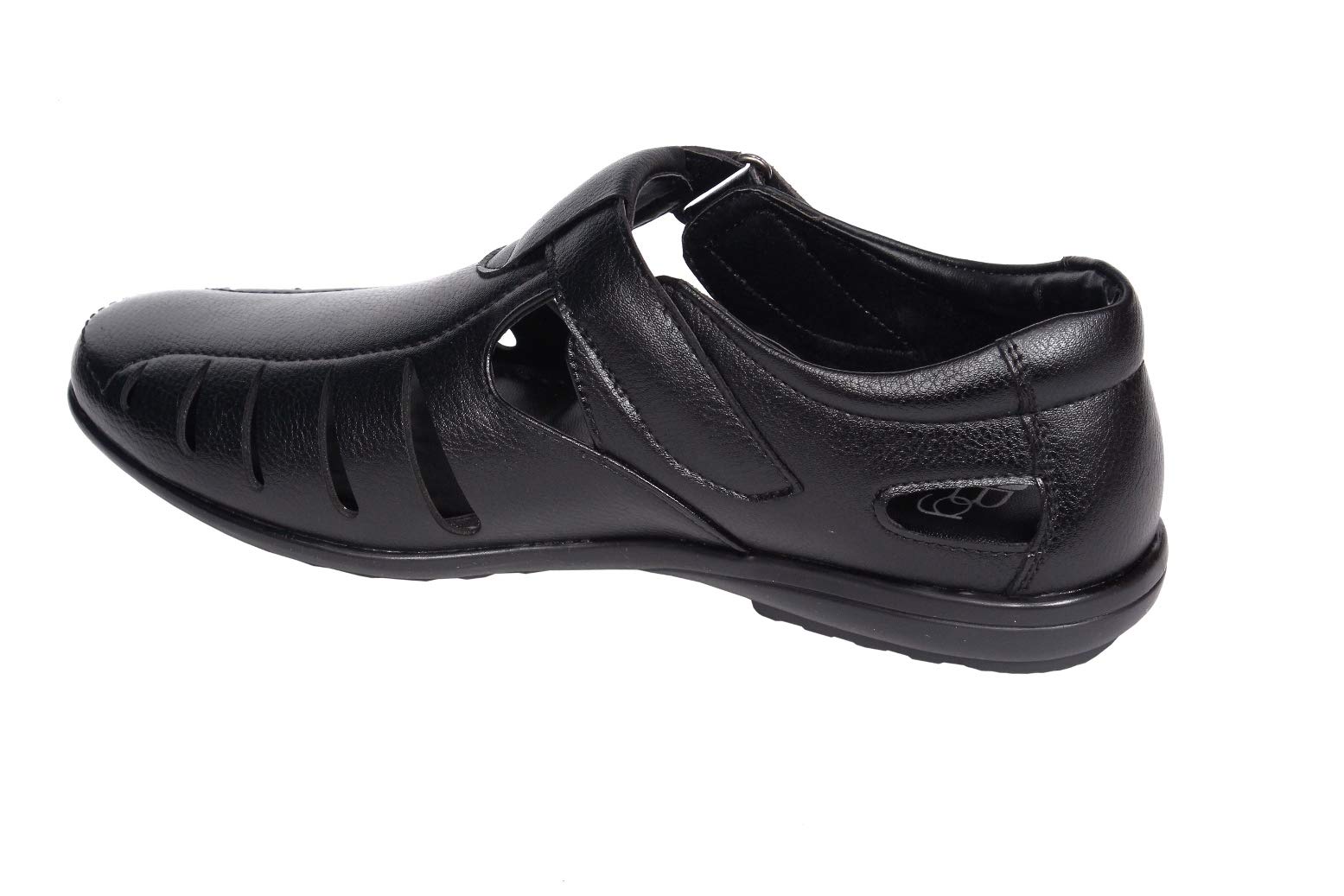 Bluegold MEN'S COMFORTABLE STYLISH SANDALS 7 UK (BLACK) 2