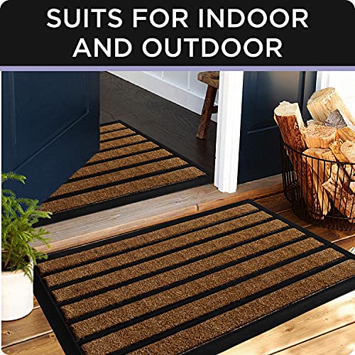 Ubdyo 2 Pack Door Mat Outdoor Entrance thumb #5
