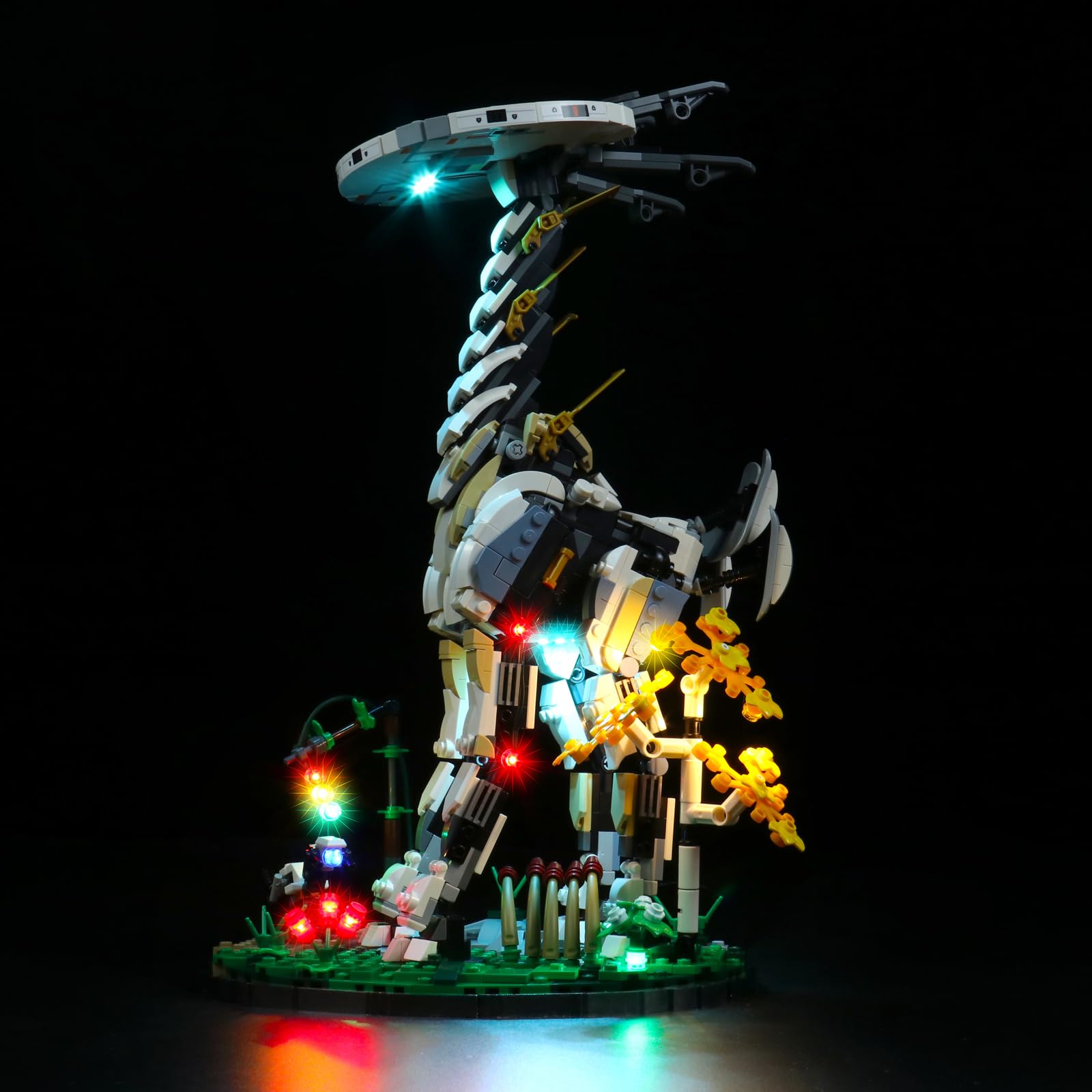 PIPART LED Light Kit for 76989 Horizon Forbidden West: Tallneck Building Set; Light Kit ONLY, Model NOT Included.(Standard)