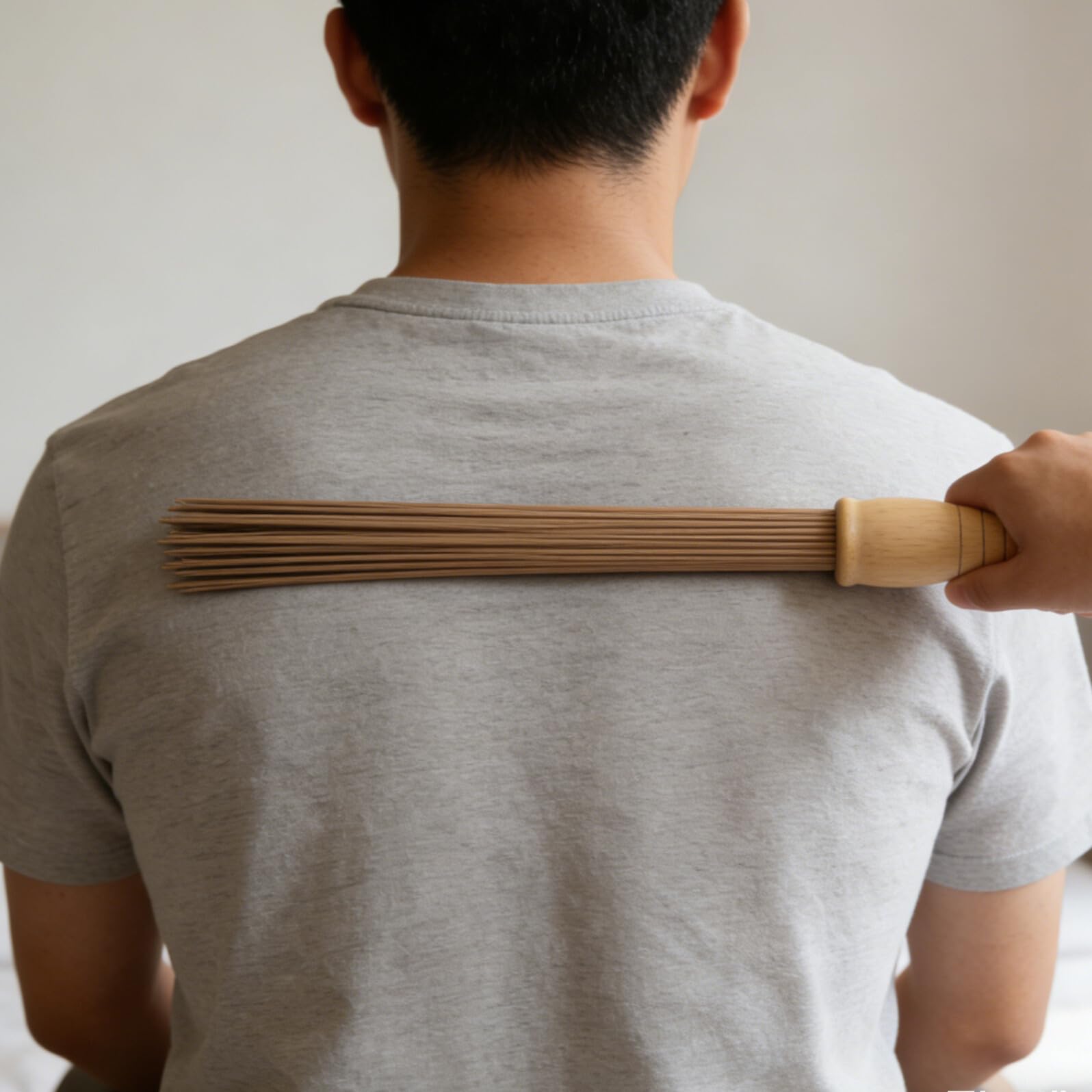 Bambú Palo Muscular Manual de Relajación Masaje