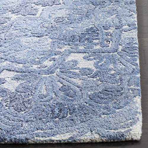 Tapete SAFAVIEH Marquee 2'3" x 4' Azul e Ivory Handmade miniatura 3