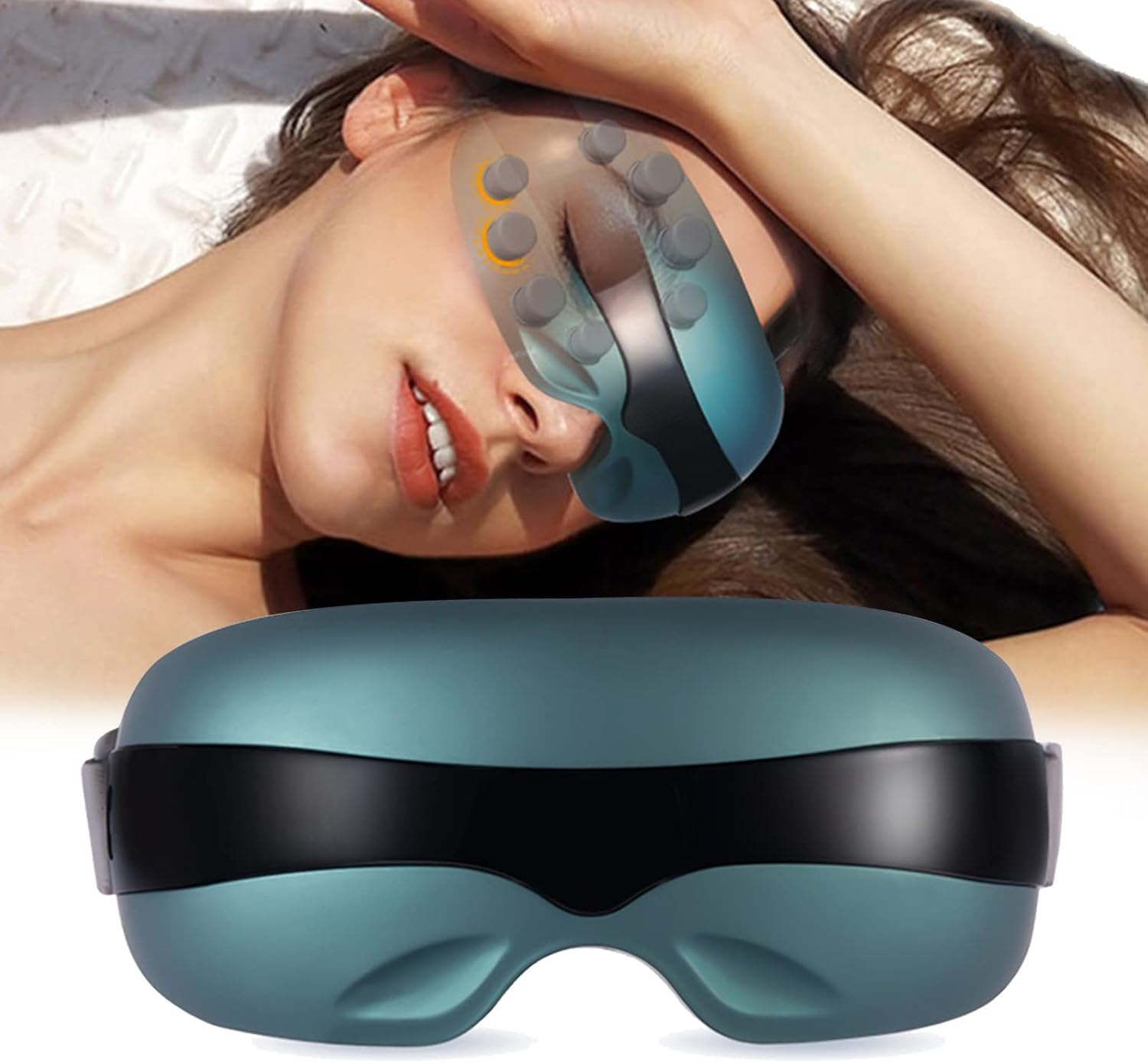 EDSPIX Eye Massager for Migraines Rechargeable Eyeology Eye