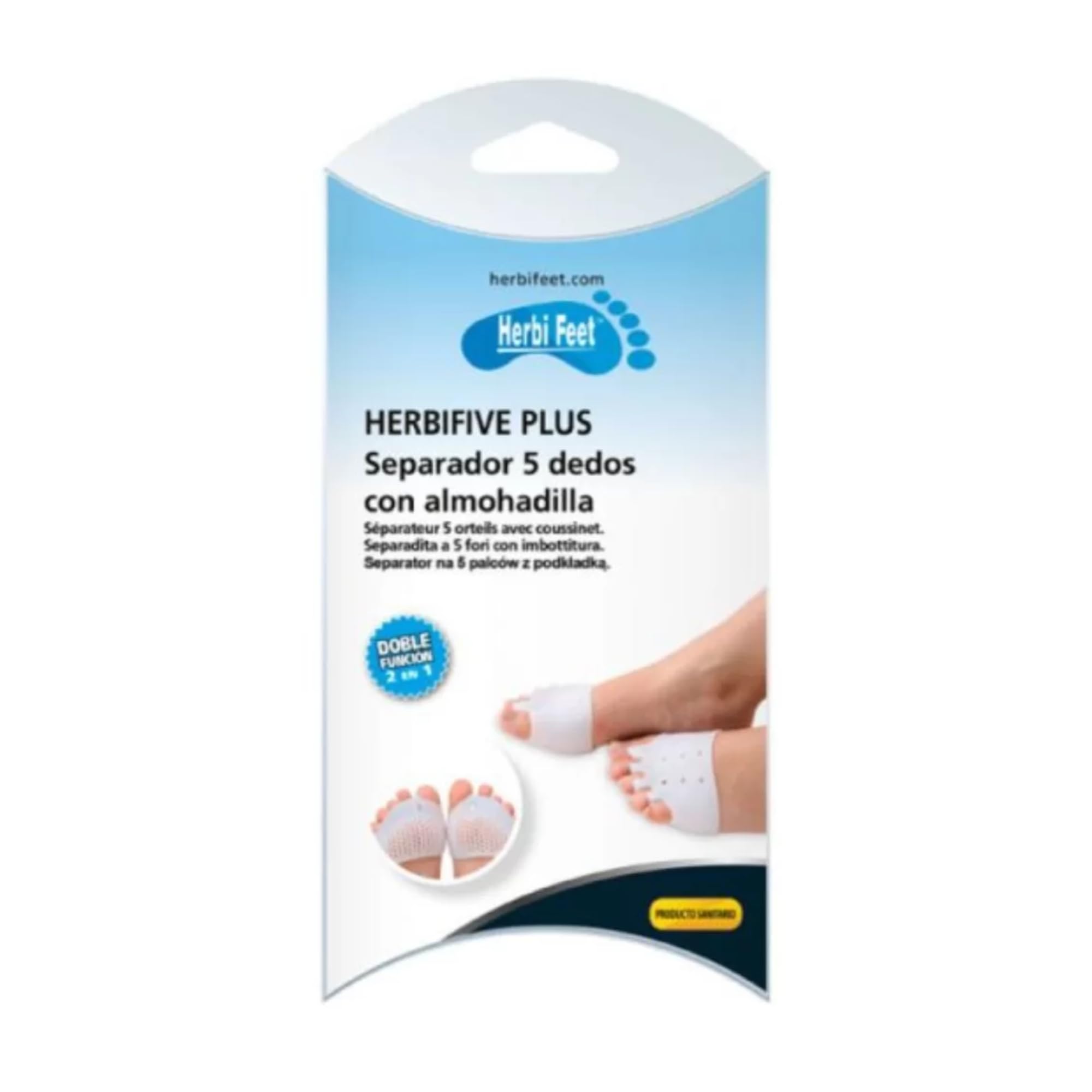 Separador Cinco Dedos del Pie con Almohadilla Metatarsal. Separador Dedos Pie. Corrector Juanetes. Almohadillas para Pies. Almohadillas Metatarsianas. Protectores Pie. Dedos en Garra. Dedos Martillo.
