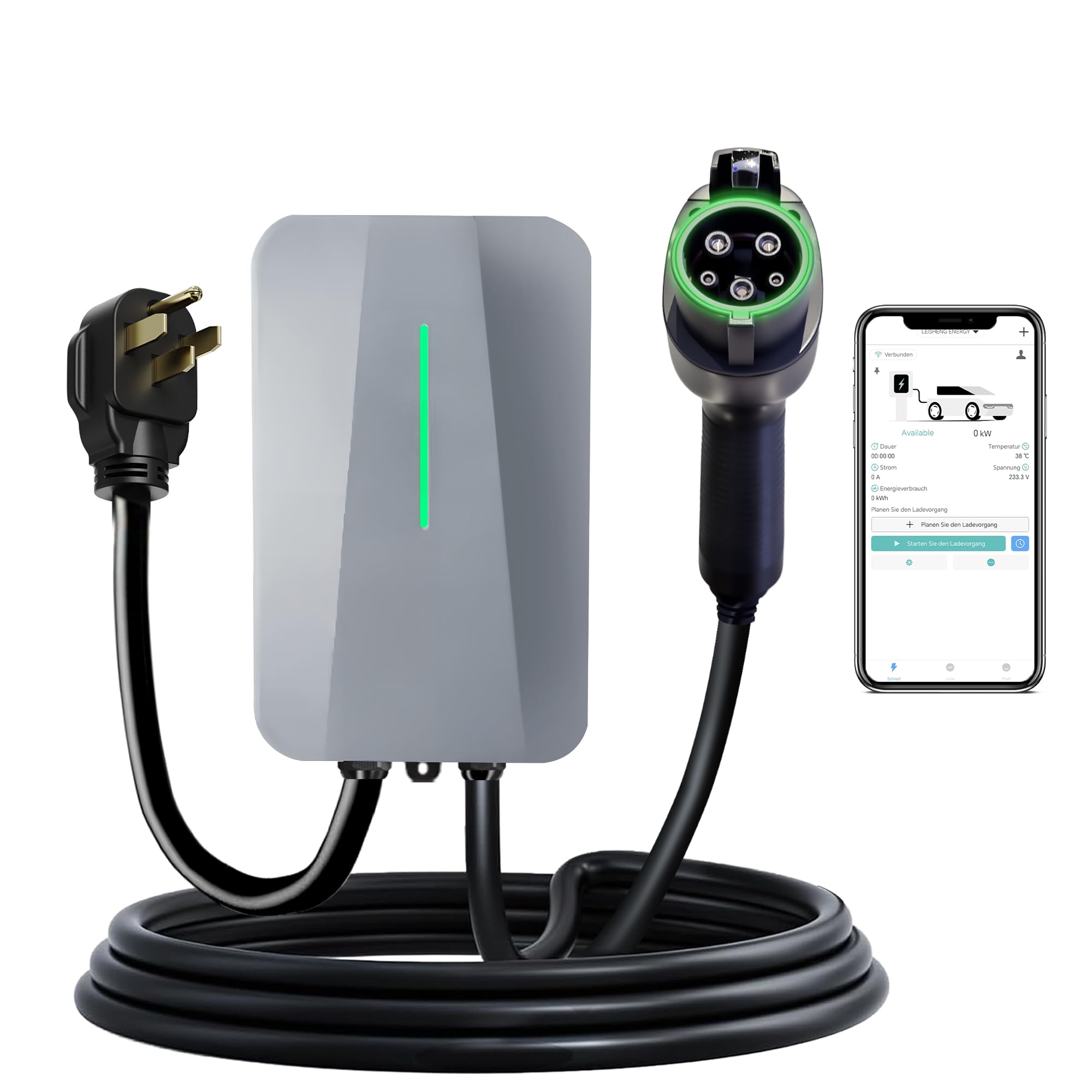 Photo 1 of LEISHENG ENERGY Level 2 EV Charger 48A