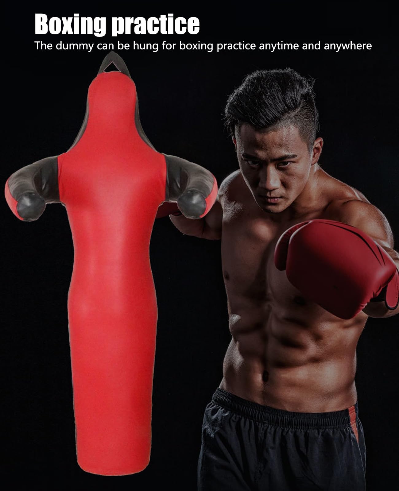 MMA Grappling Dummy, Muñeco de Boxeo de Pie para Adultos