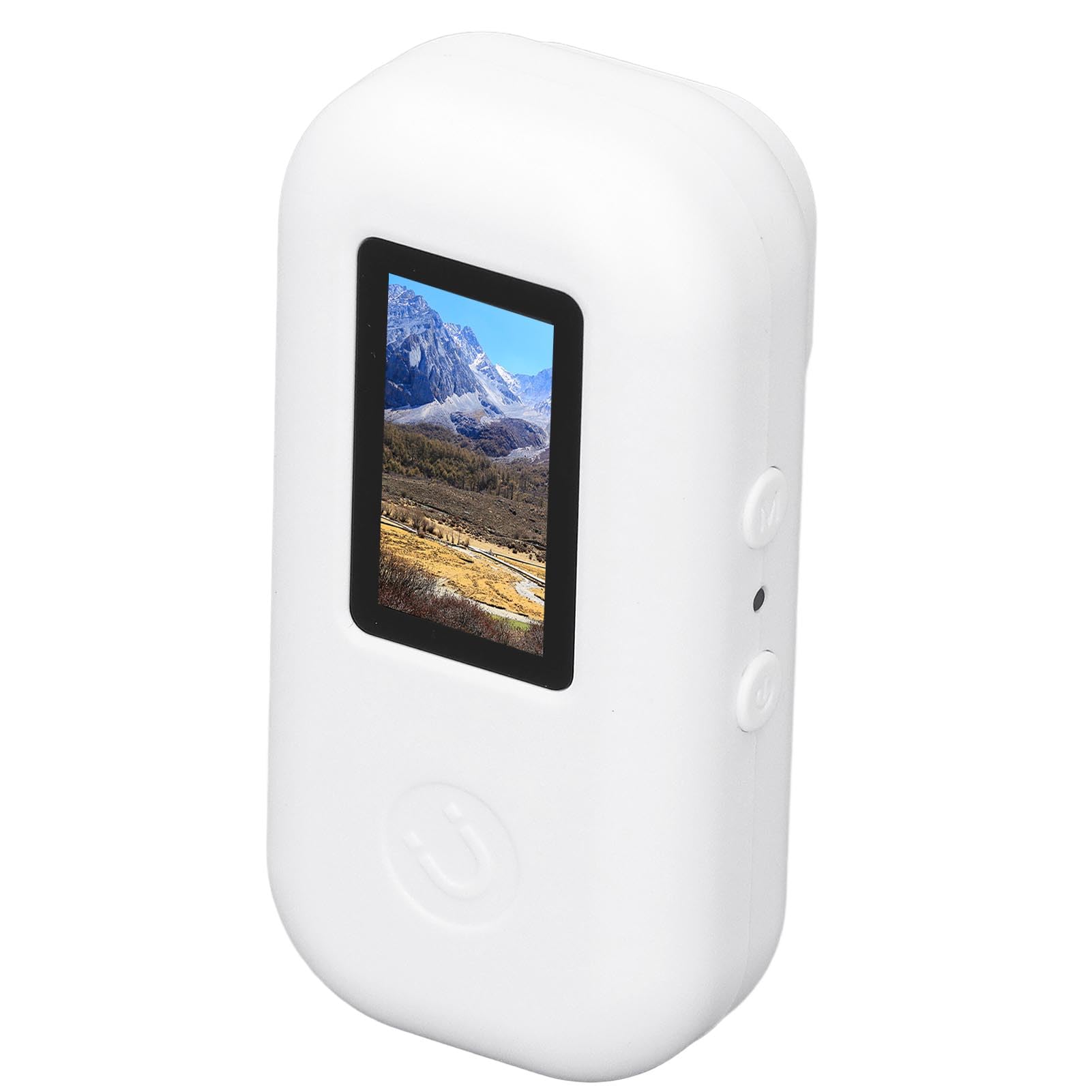 Yunseity Wearable Camcorder, HD Body Video Recorder for Outdoor (White)