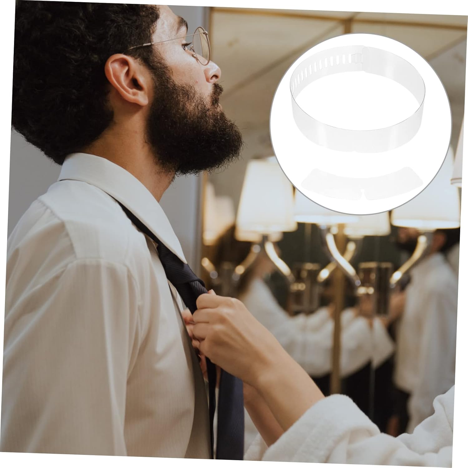 200pcs Shirt Collar Strips for Blouse Plastic Collar Fixing Strips Smooth Edges for Stylish Look Includes Butterfly Clips for Dress Shirts and Blouses