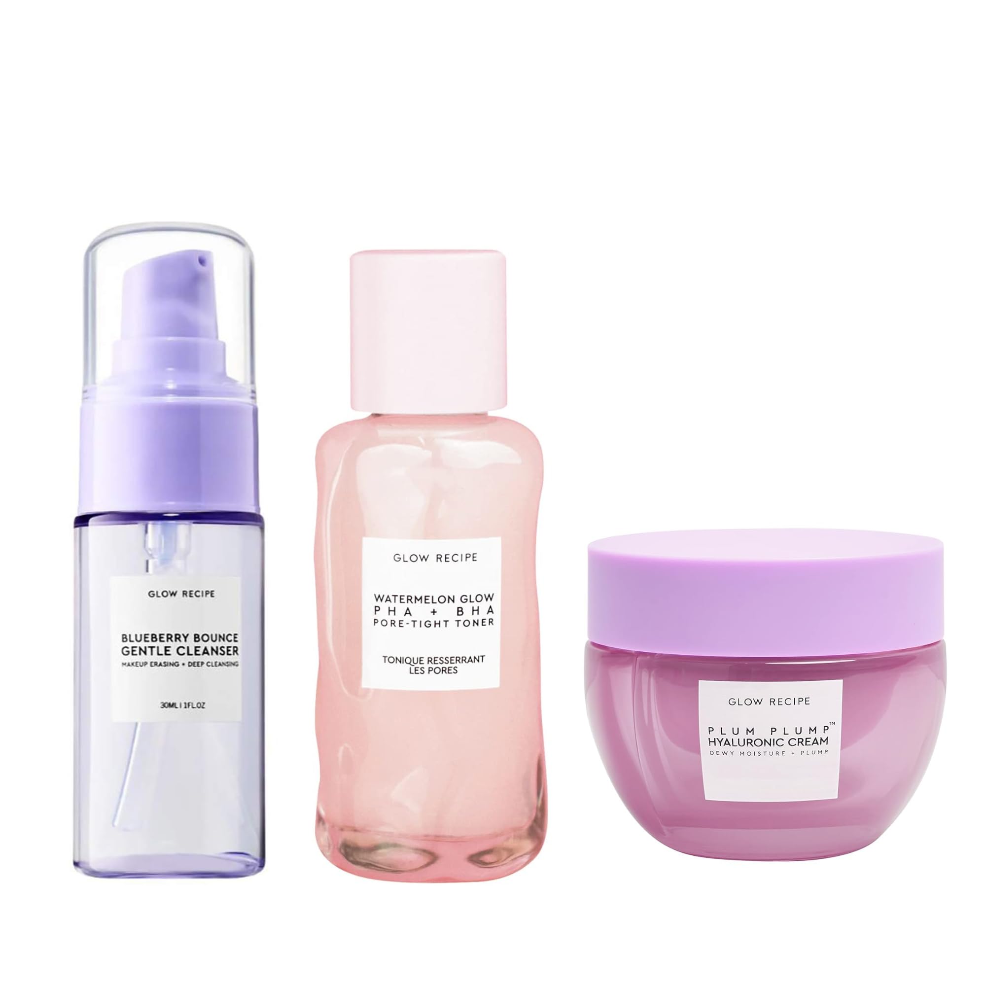 Amazon.com: Glow Recipe Blueberry Bounce Gentle Face Cleanser (30