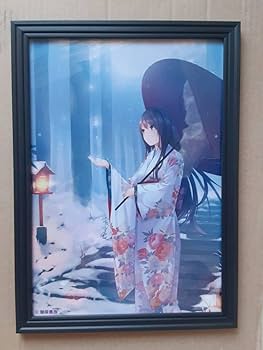 Amazon.co.jp: 珈琲貴族 版画展・額装済・A4サイズ・・イラスト