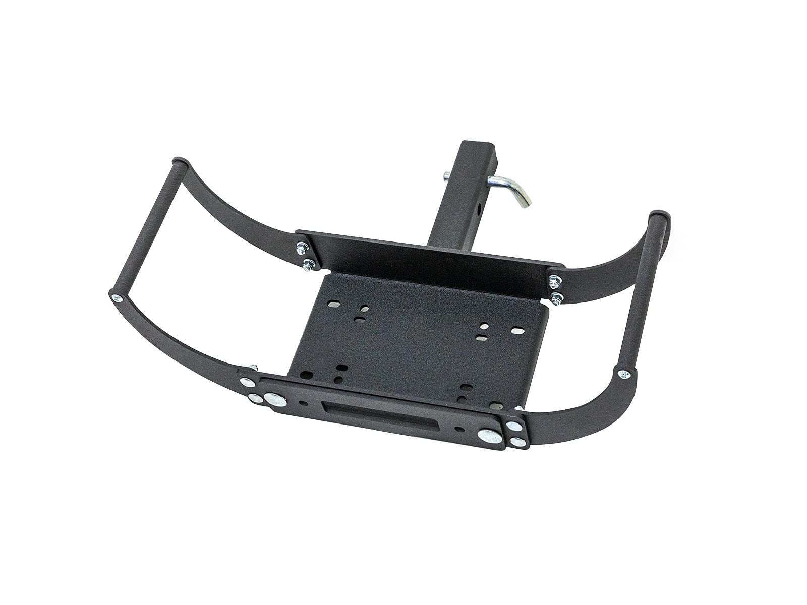 SuperATV Heavy Duty 12,000 LB. Winch Receiver Mount | Fits Any 2