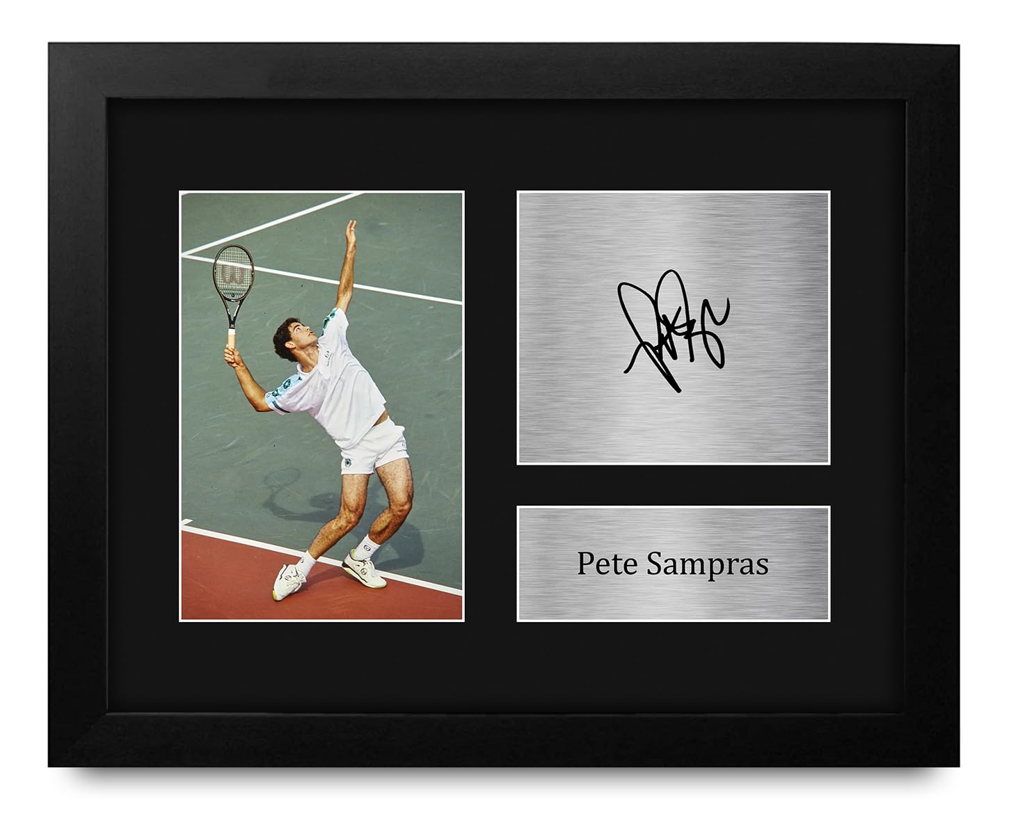 Amazon.com: HWC Trading Pete Sampras Gifts Printed Signed