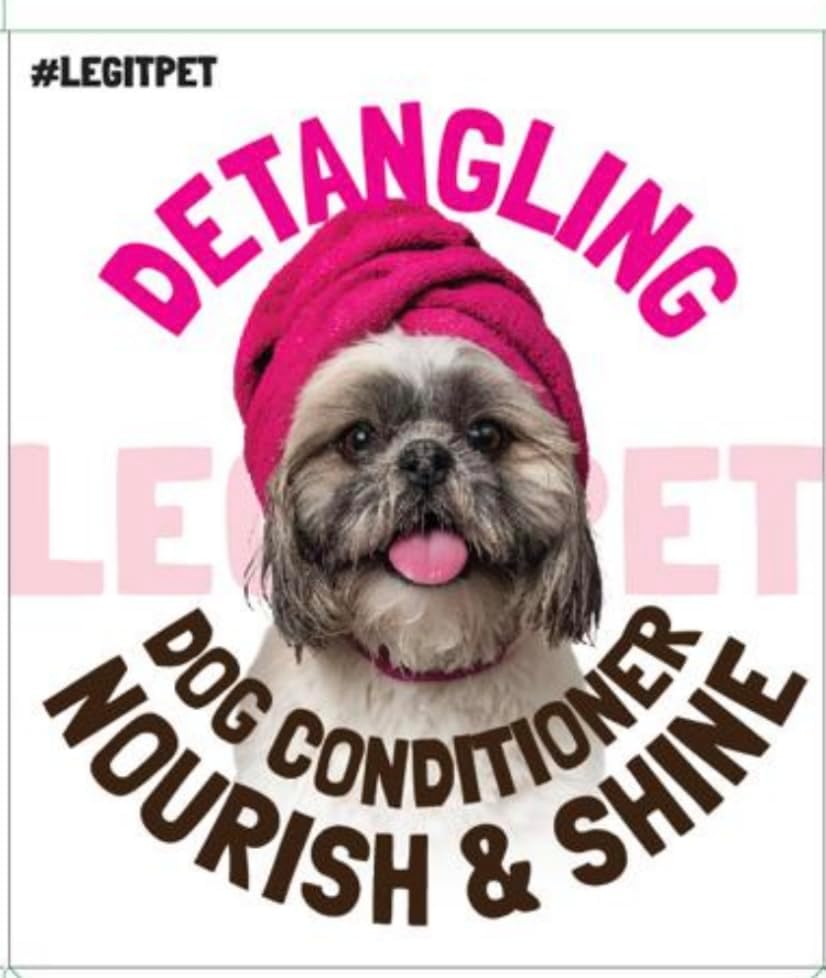 LEGITPET Deodorizing Dog Shampoo & Conditioner 2 x 16oz