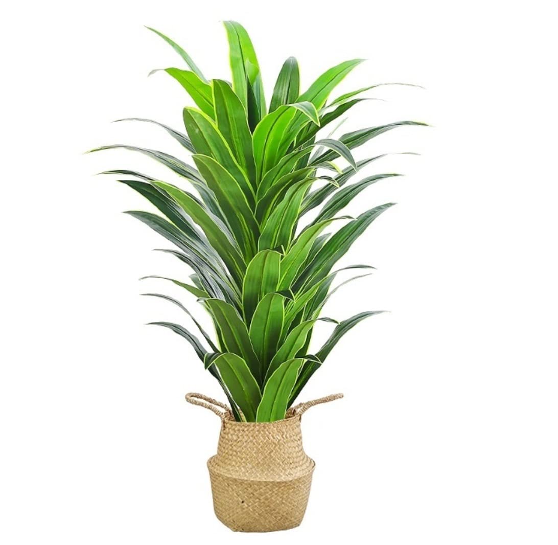 AYCDL Artificial Tree Plants Artificial Tropical Tree In Pot Artificial Plant Tree For Home Garden Office Indoor And Outdoor Modern Decoration Decoration Artificial,Blue-140cm,Blue-140cm