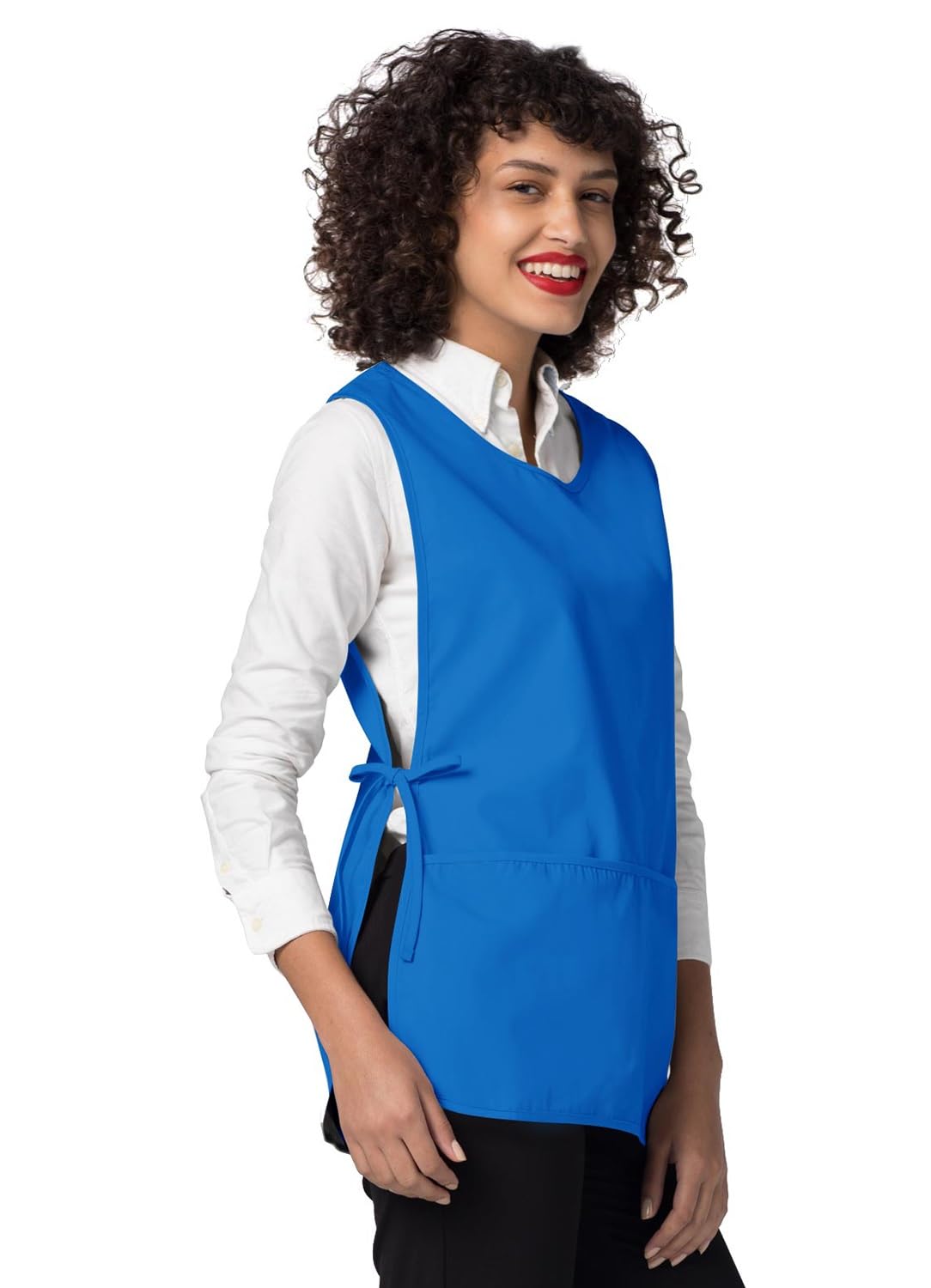 Adar uniwersalny fartuch dwupak - fartuch unisex, Regal Blue, XL