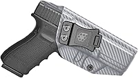 Vista 17 de Amberide Funda Glock 20 IWB, funda de transporte oculta Kydex para Glock 20/21/22 Gen3-5, lista para estándar y óptica, retención Posi-Click