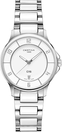 Certina, Womens, DS 6 Lady, Stainless Steel, Swiss Quartz Watch, C0392511101700