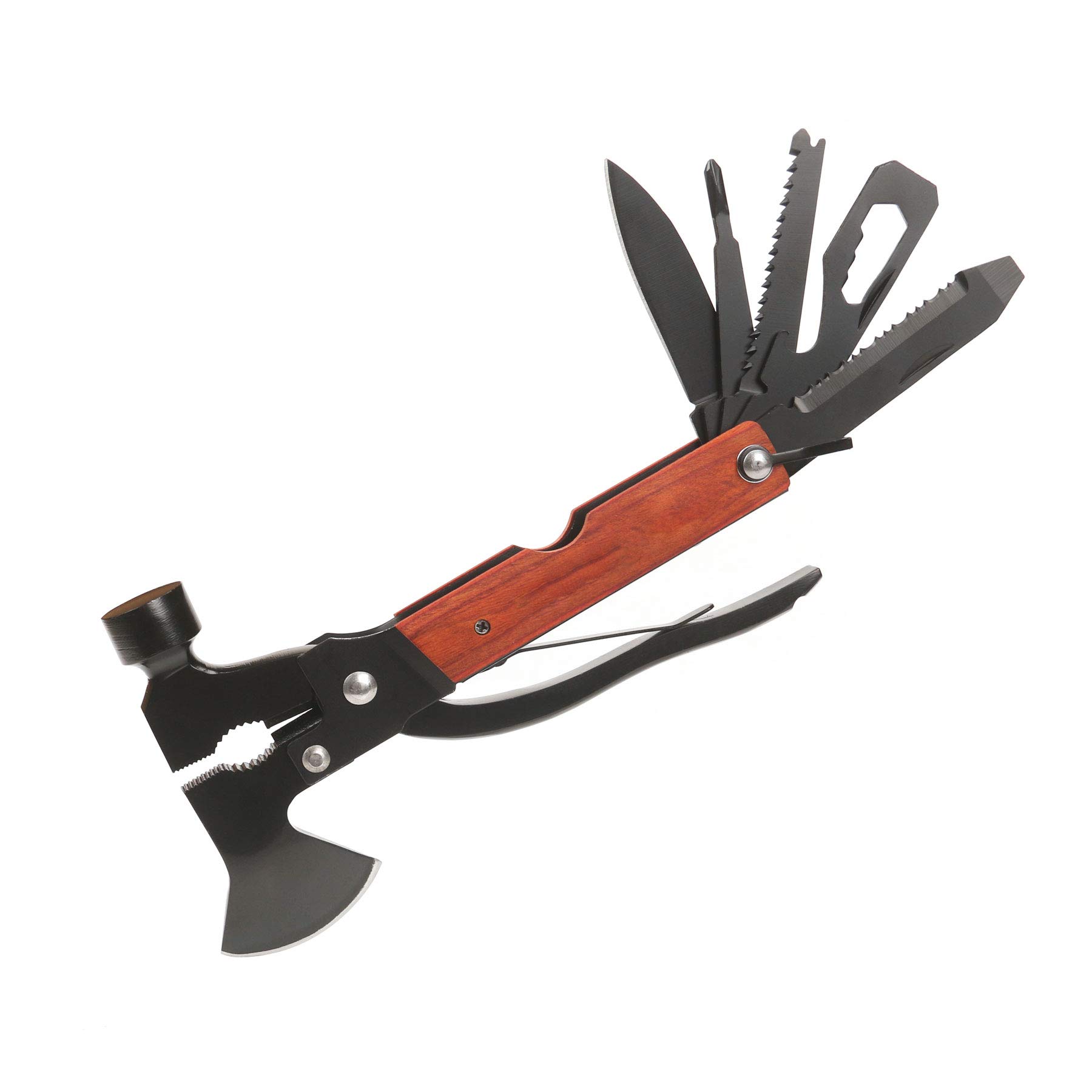 Photo 1 of Camping Axe Camping Multitool Axe Camping Axe Multitool Survival Gear 14 In 1 Pocket Hatchet Camping Tool, Best Gifts for Men, Survival Gear, Stainless Steel Multi Tool for Camping Survival Hunting