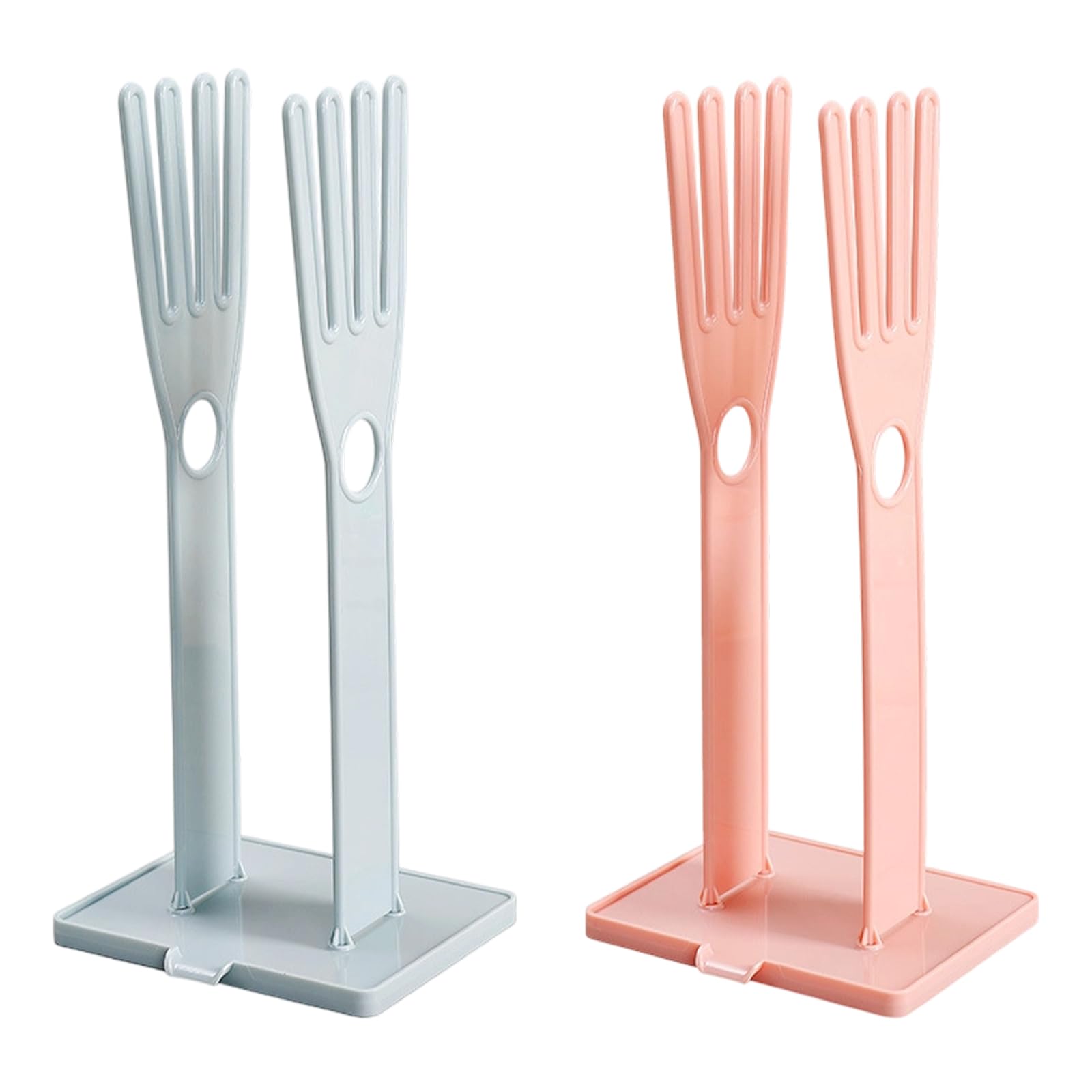ZEPFJHE ABS Kitchen Glove Drying Rack with Sturdy Base for Efficient Water Drainage and Space Saving Storage Solution Kitchen Gloves Drying Rack