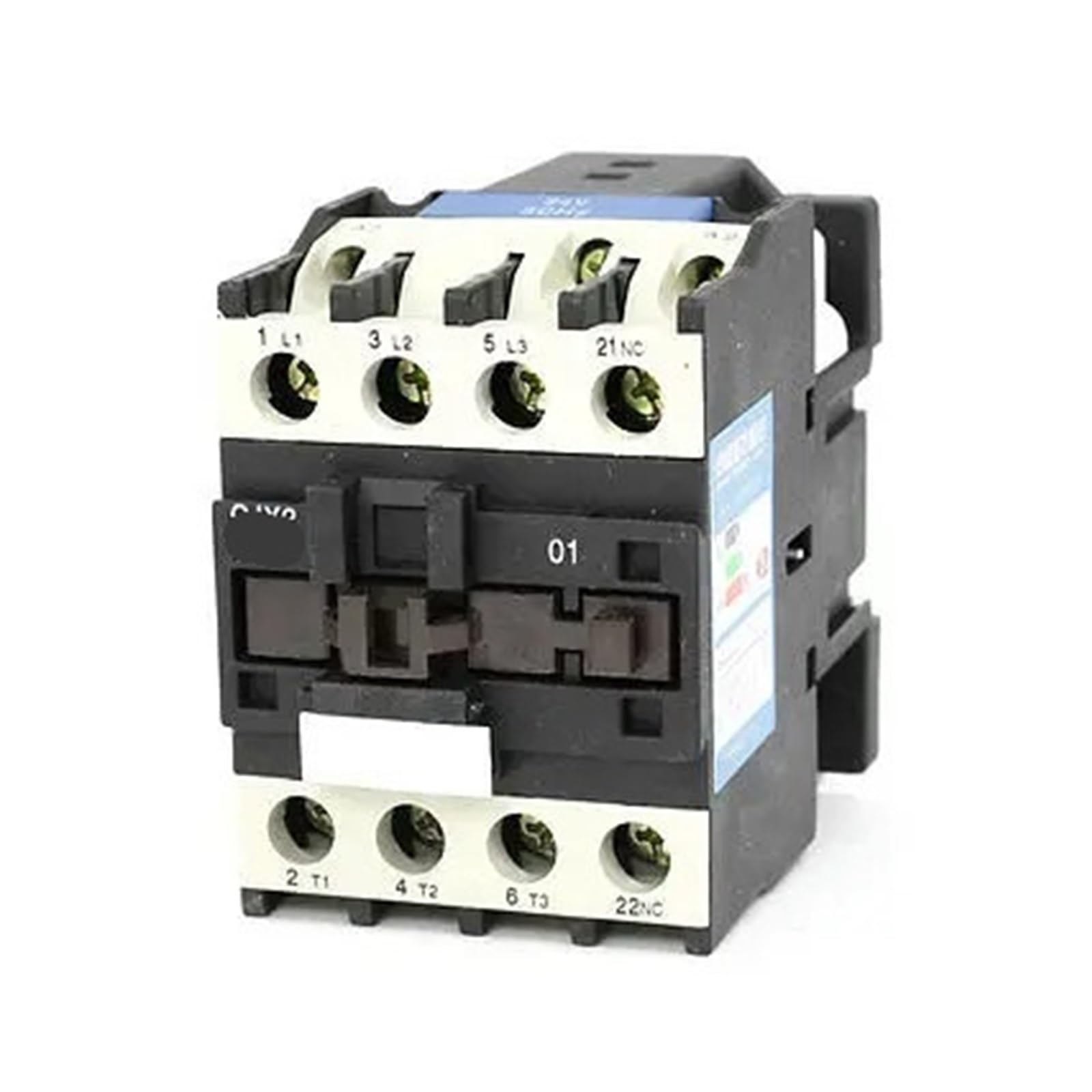 CJX2-2510 Stycznik AC 24 V 50/60 Hz cewka 25A trójfazowa 3-biegunowa 1NC plastik metal
